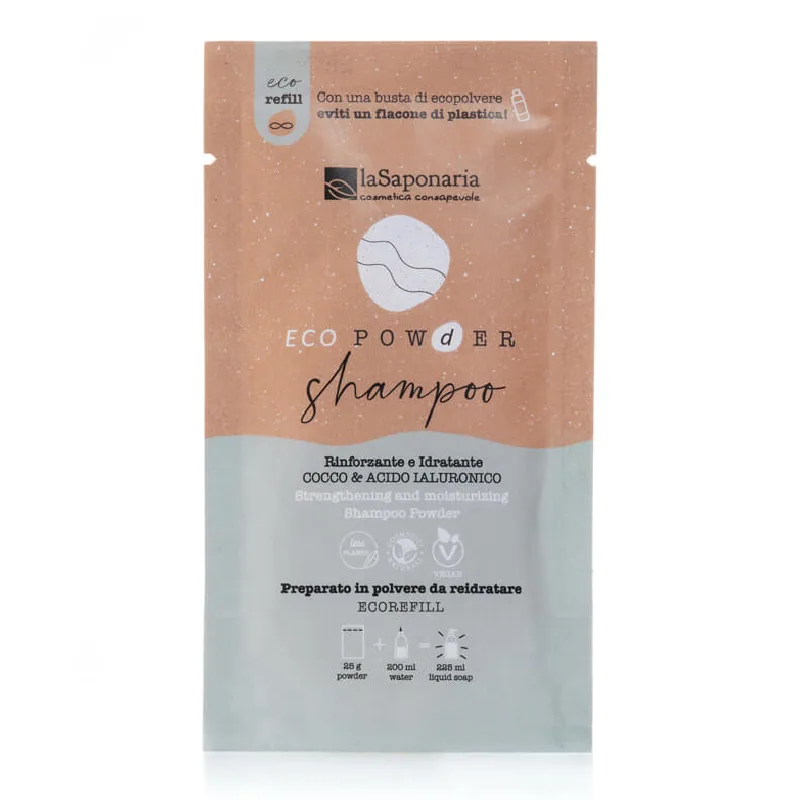 Sampon pudra pentru hidratare si fortifiere, 25g, La Saponaria — preț și oferte