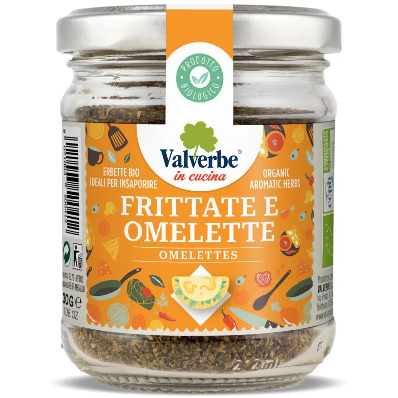 Amestec de Condimente pentru Oua si Omleta Ecologic/Bio 30g VALVERBE — preț și oferte
