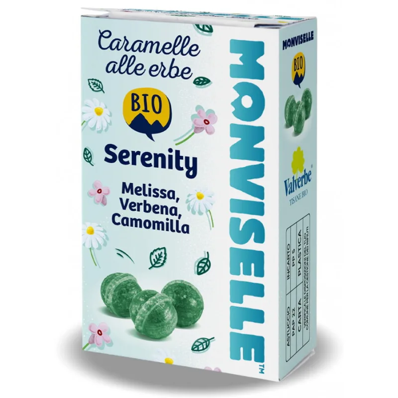 Bomboane din Plante cu Roinita, Verbina si Musetel Ecologice/Bio 30g VALVERBE — preț și oferte