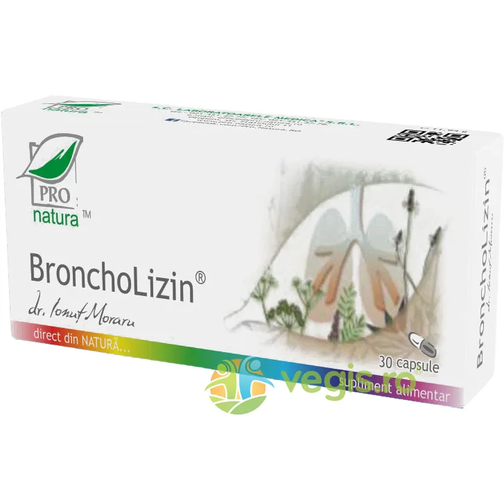 Broncholizin 30cps Medica - Pro Natura — preț și oferte
