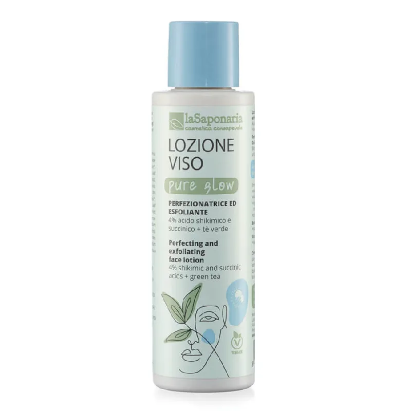 Lotiune pentru fata exfolianta si iluminatoare, 150ml, La Saponaria — preț și oferte