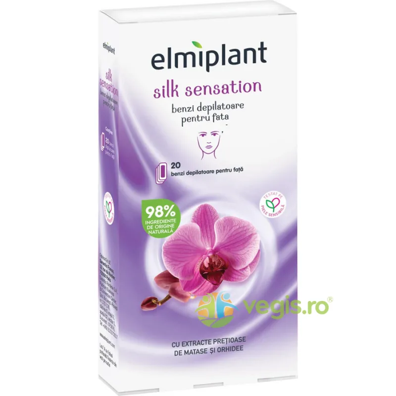 Benzi Depilatoare pentru Fata Silk Sensation 20buc ELMIPLANT — preț și oferte