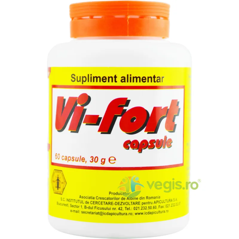 Vi-Fort 60cps INSTITUTUL APICOL — preț și oferte