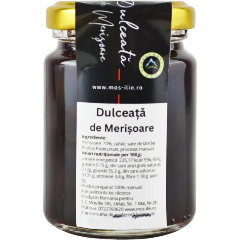 Dulceata de Merisoare 140g MOS ILIE — preț și oferte