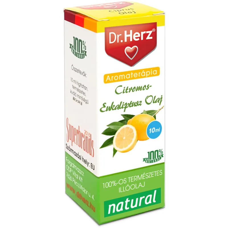 Ulei Esential de Eucalipt cu Lamaie 10ml DR. HERZ — preț și oferte