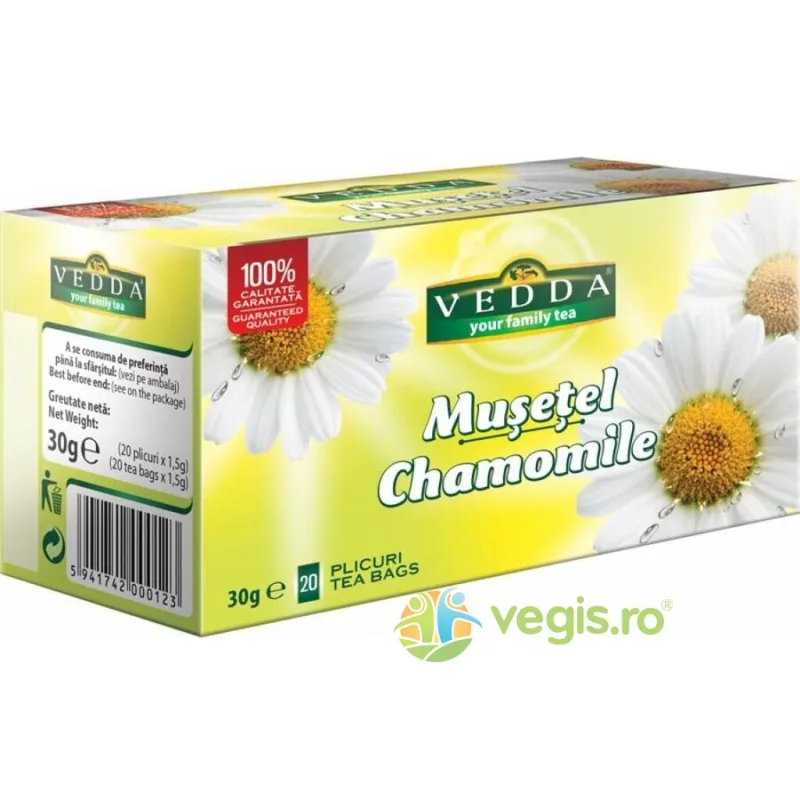 Ceai Musetel 20dz Vedda — preț și oferte