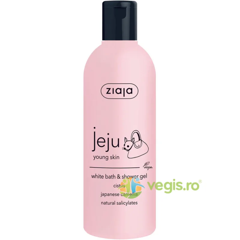 Gel de Dus si Baie Jeju Pink 300ml ZIAJA — preț și oferte