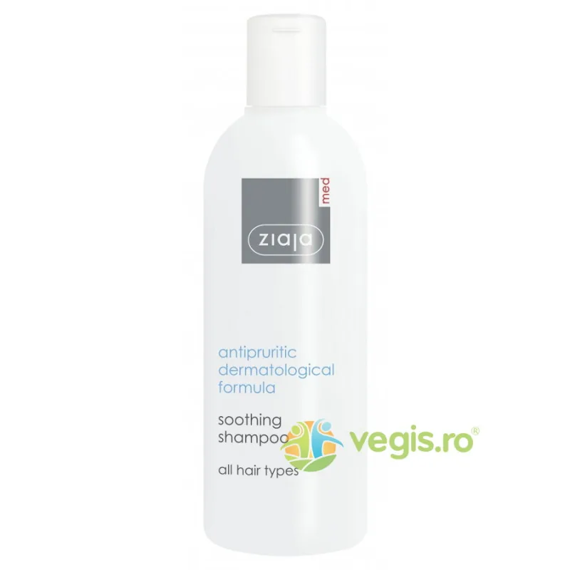 Sampon Calmant Pentru Scalp Sensibil si Prurit Ziaja Med 300ml — preț și oferte