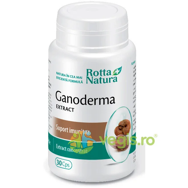 Ganoderma Extract 30cps ROTTA NATURA — preț și oferte