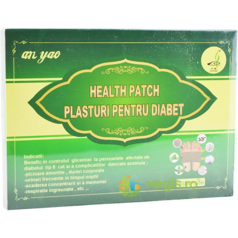 Plasturi pentru Diabet 7cm x 10cm 16buc Naturalia — preț și oferte