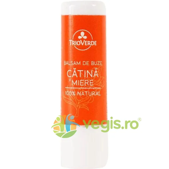 Balsam de Buze Emolient cu Catina si Miere 5g TRIO VERDE — preț și oferte