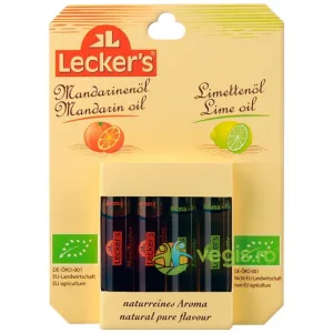Ulei de Mandarine Ecologic/Bio 2x2ml + Ulei de Limeta Ecologic/Bio 2x2ml