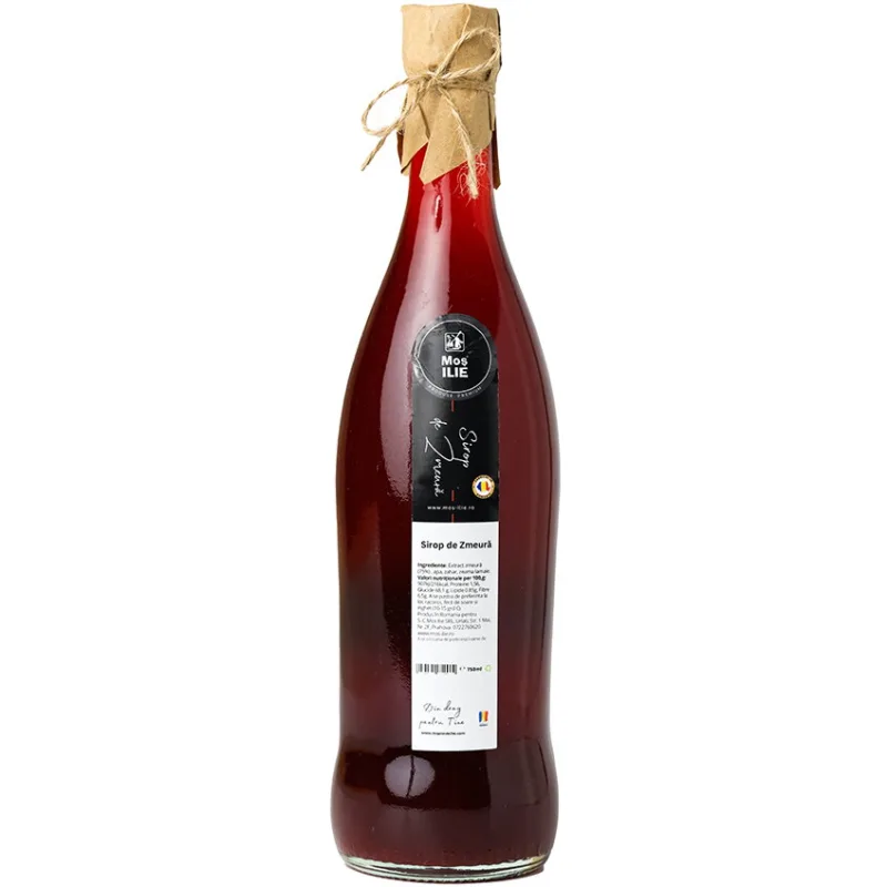 Sirop de Zmeura 750ml MOS ILIE — preț și oferte