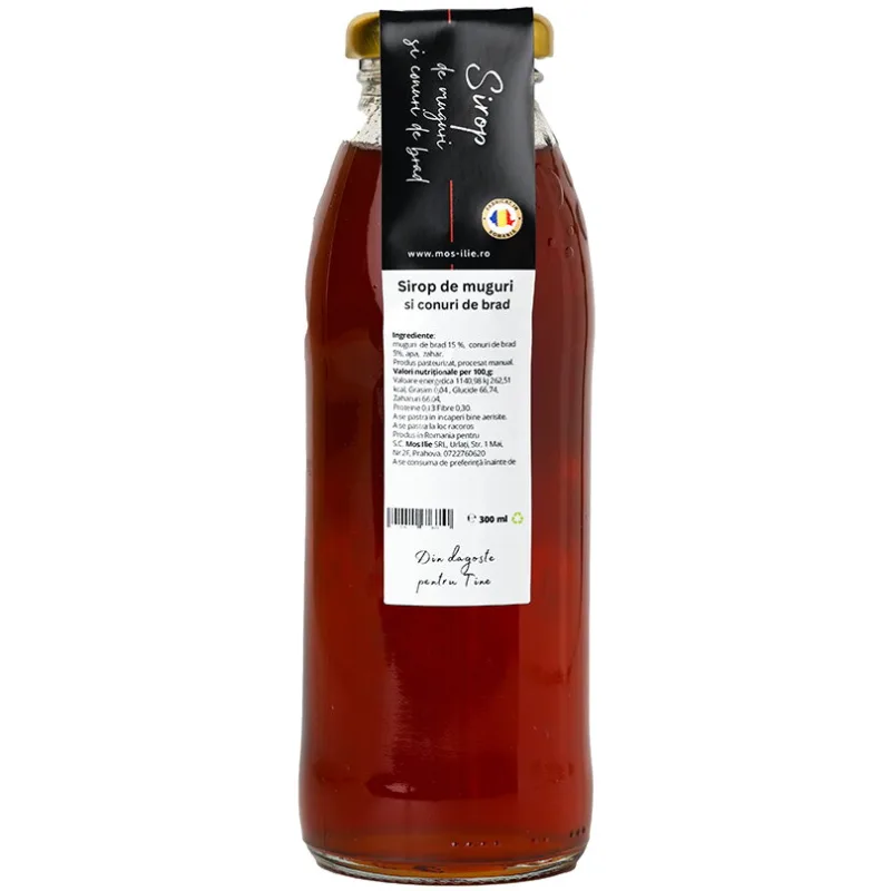 Sirop de Muguri si Conuri de Brad 300ml MOS ILIE — preț și oferte