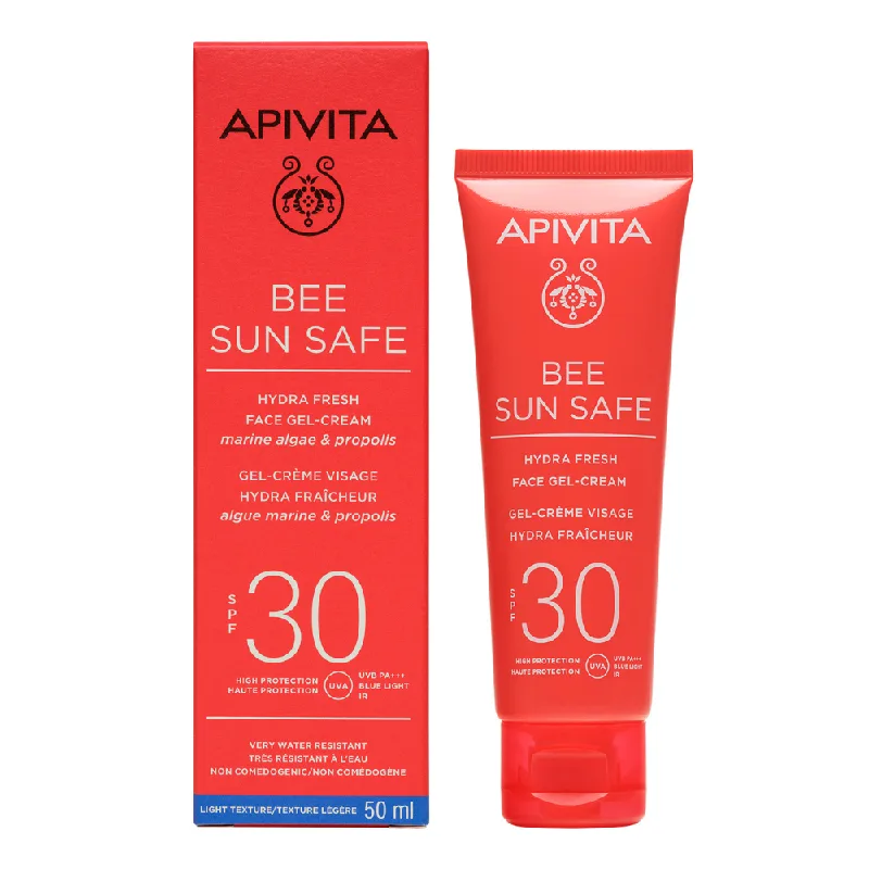 Crema gel protectie solara ten SPF30 Bee Sun Safe, 50 ml, Apivita — preț și oferte