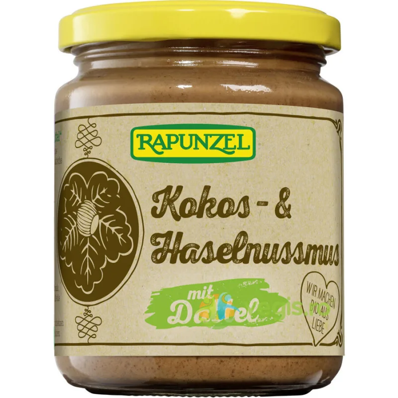 Crema de Cocos, Alune si Curmale Fara Zahar Adaugat Ecologica/Bio 250g — preț și oferte