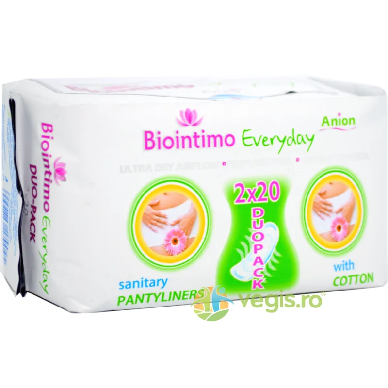 Absorbante Zilnice Every Day 2x20buc BIOINTIMO — preț și oferte