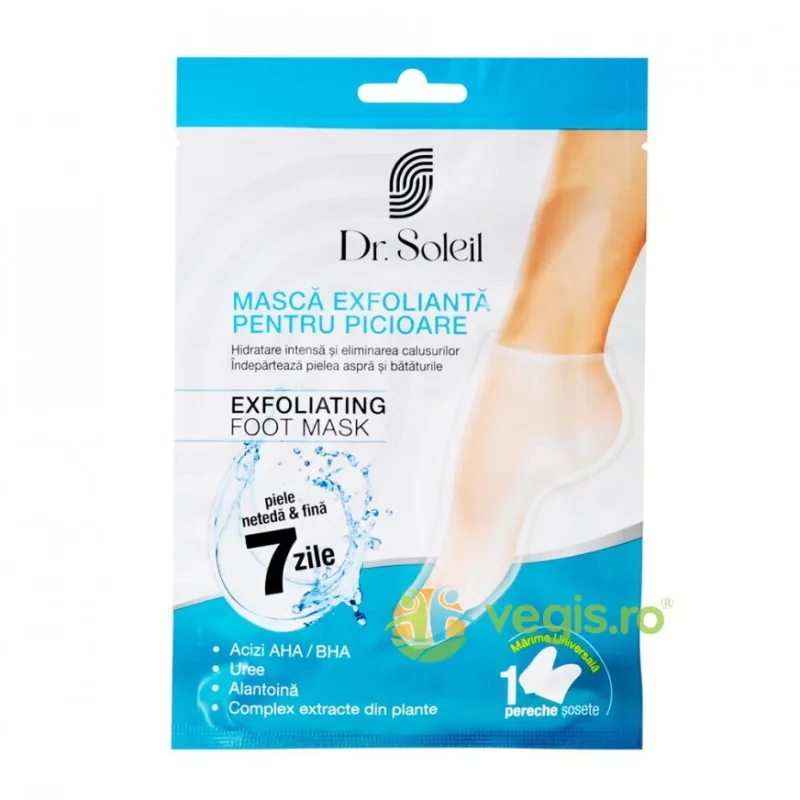 Masca Exfolianta pentru Picioare 1 pereche Dr. Soleil — preț și oferte