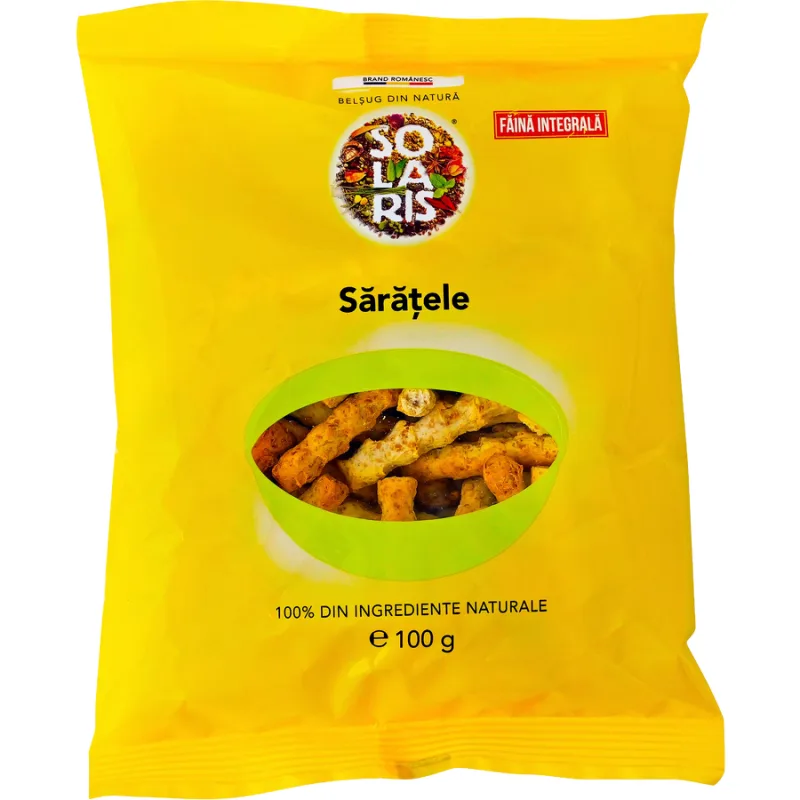 Saratele din Faina Integrala 100g SOLARIS — preț și oferte