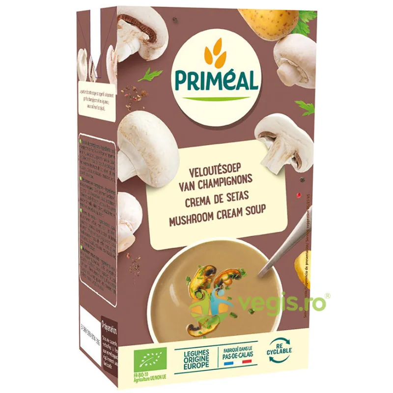 Supa Crema cu Ciuperci Ecologica/Bio 1L PRIMEAL — preț și oferte