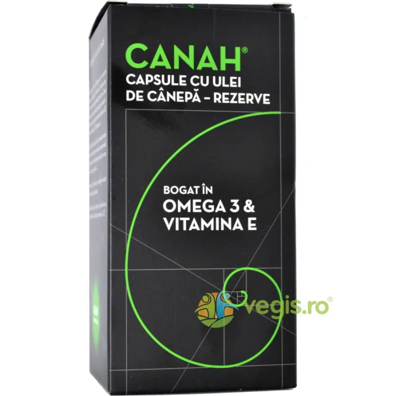 Capsule cu Ulei de Canepa Rezerve 90cps Canah — preț și oferte
