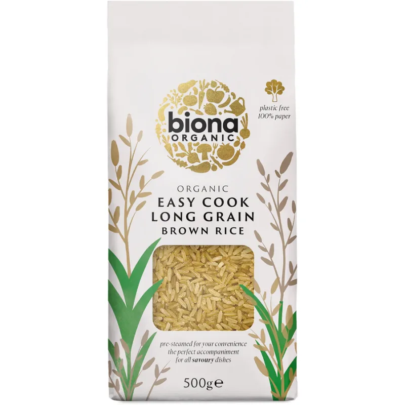 Orez Integral cu Bob Lung Ecologic/Bio 500g BIONA — preț și oferte