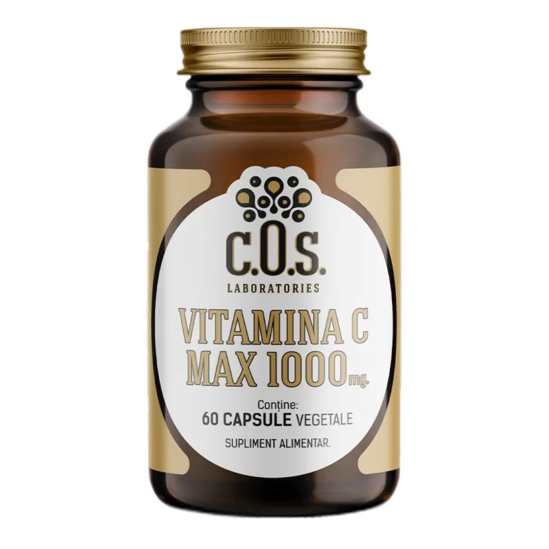 Vitamina C MAX 1000mg, 60 capsule, COS Laboratories — preț și oferte