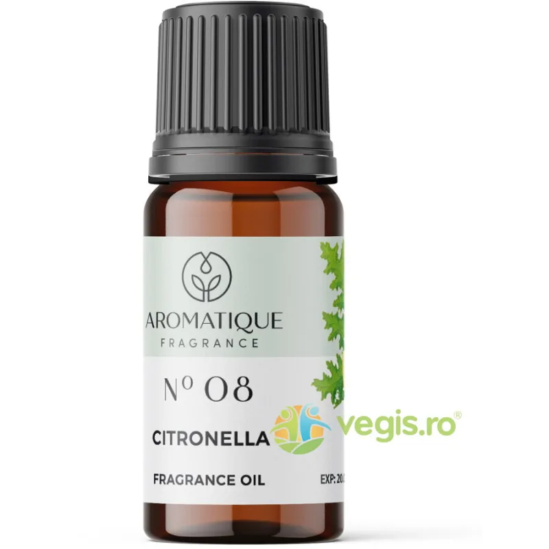 Ulei Aromat Citronella Nr.8 10ml Aromatique — preț și oferte