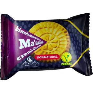 Biscuite Umplut cu Crema de Curmale fara Zahar Adaugat Ma’amoul 60g