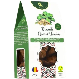 Biscuiti cu Nuca si Busuioc fara Zahar Adaugat 130g