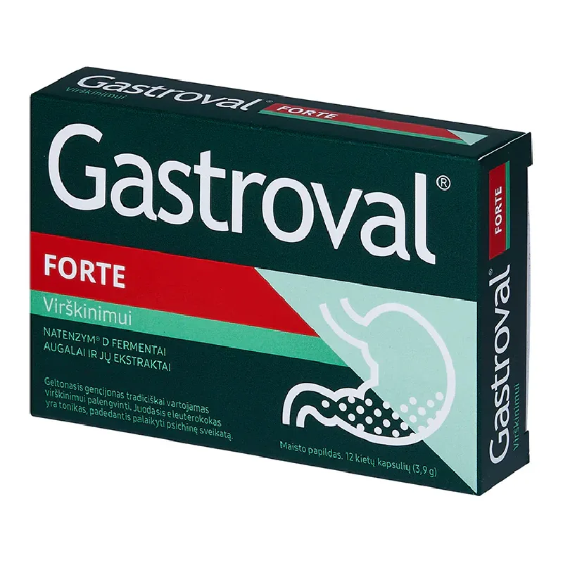 Gastroval Forte, 12 capsule, Valentis — preț și oferte