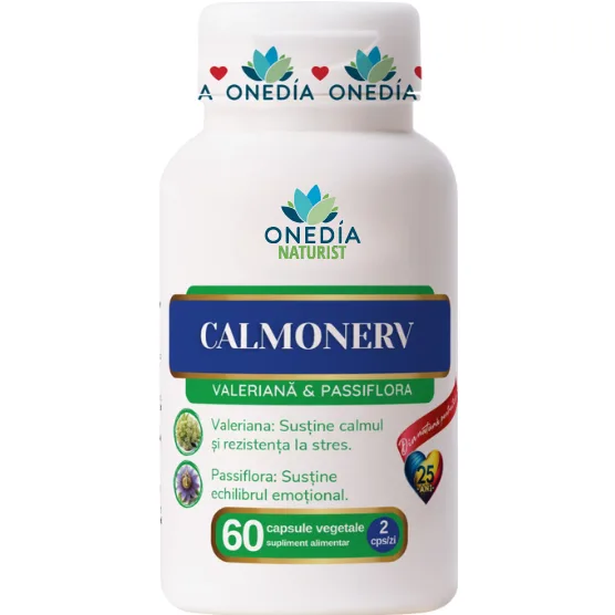 Calmonerv Antistres Natural 60cps vegetale Onedia — preț și oferte