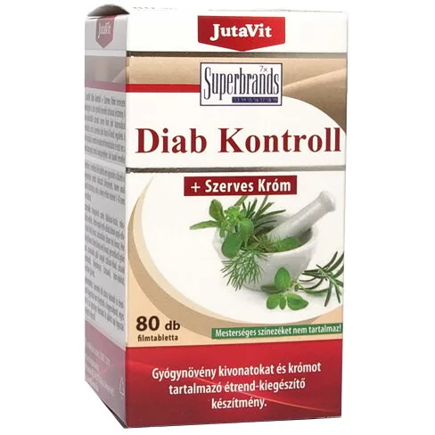 Diab Control + Crom 80tb JUTAVIT — preț și oferte