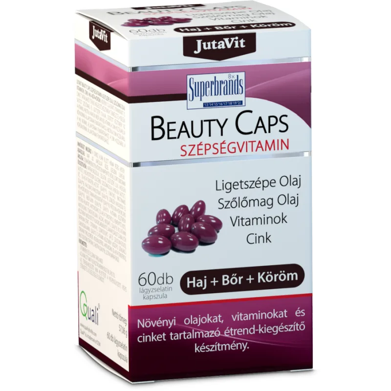 Beauty Caps Par + Piele + Unghii 60cps JUTAVIT — preț și oferte