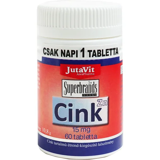 Zinc 15mg 60tb JUTAVIT — preț și oferte