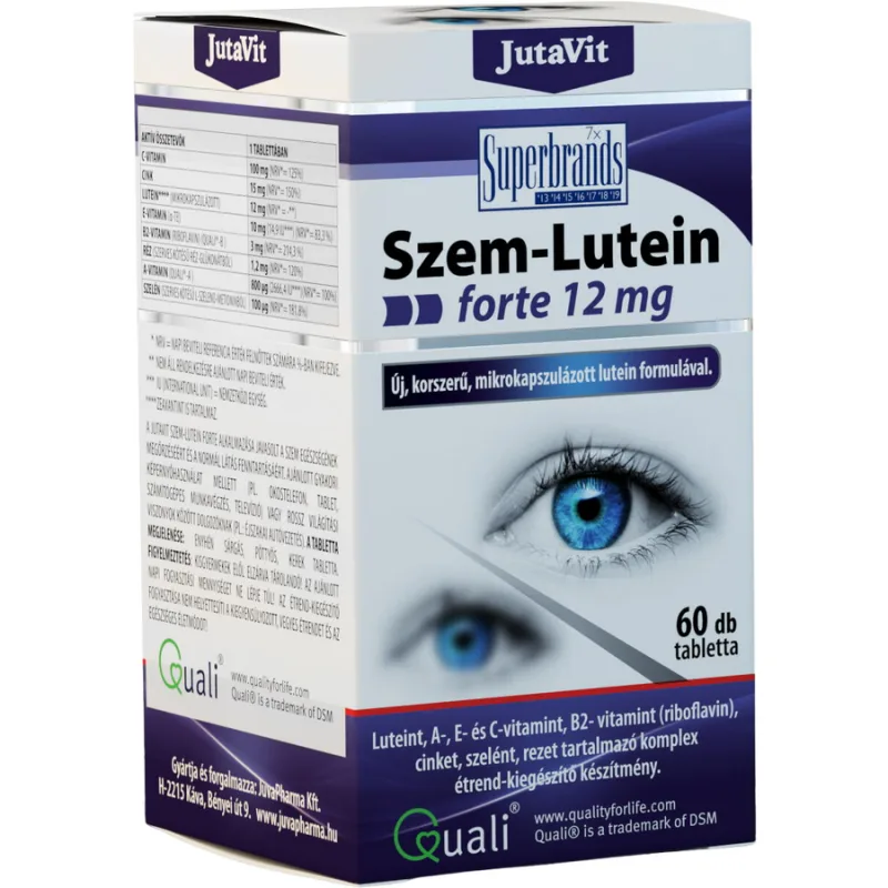 Lutein Forte 12mg 60cps JUTAVIT — preț și oferte