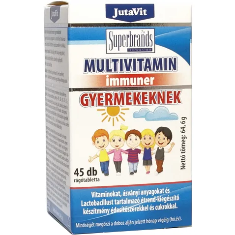 Multivitamine Imunocomplex pentru Copii 45tb masticabile JUTAVIT — preț și oferte