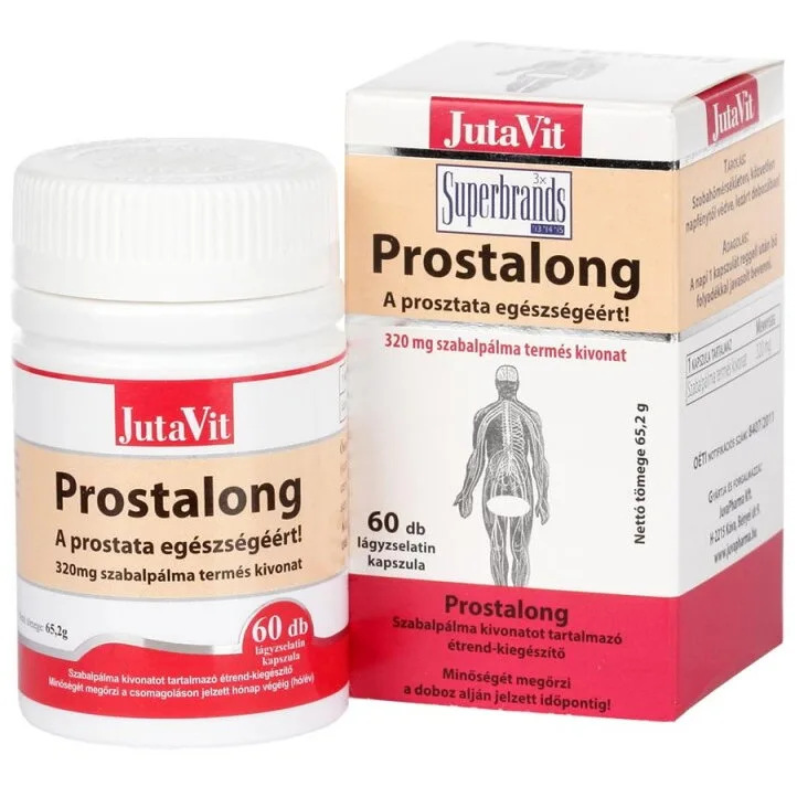 Prostalong Extract de Palmier Pitic 320mg 60cps moi JUTAVIT — preț și oferte