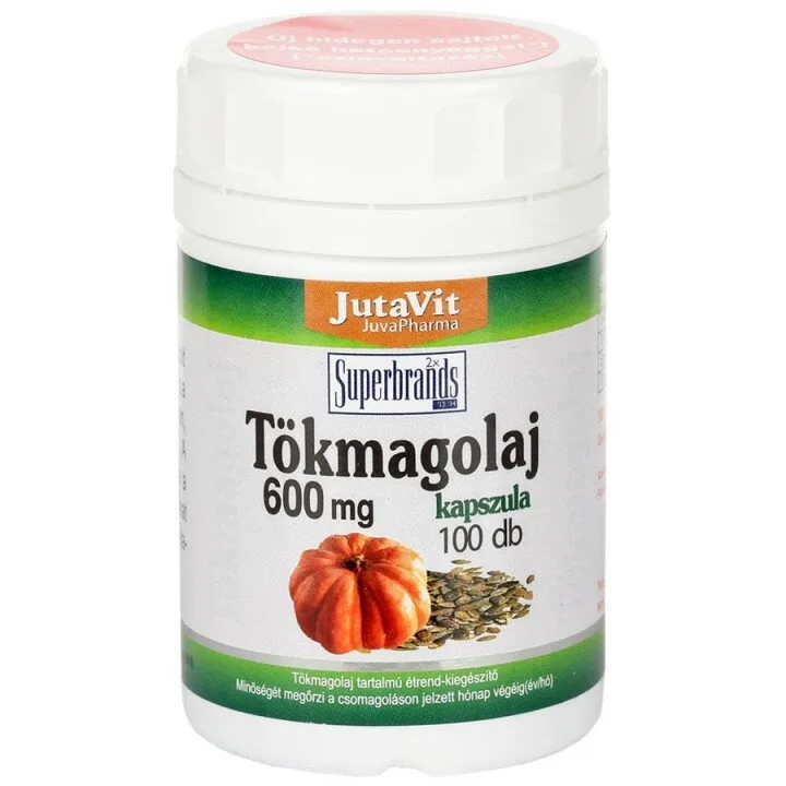 Ulei de Dovleac 600mg 100cps JUTAVIT — preț și oferte