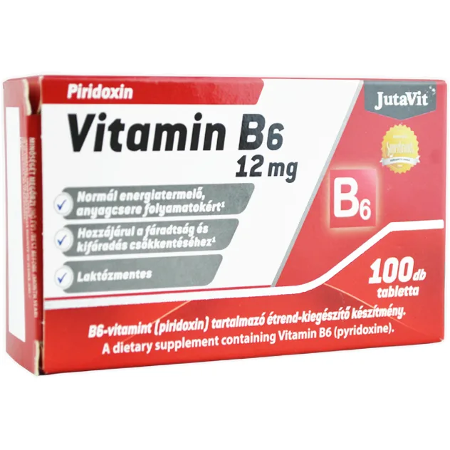 Vitamina B6 12mg 100tb JUTAVIT — preț și oferte