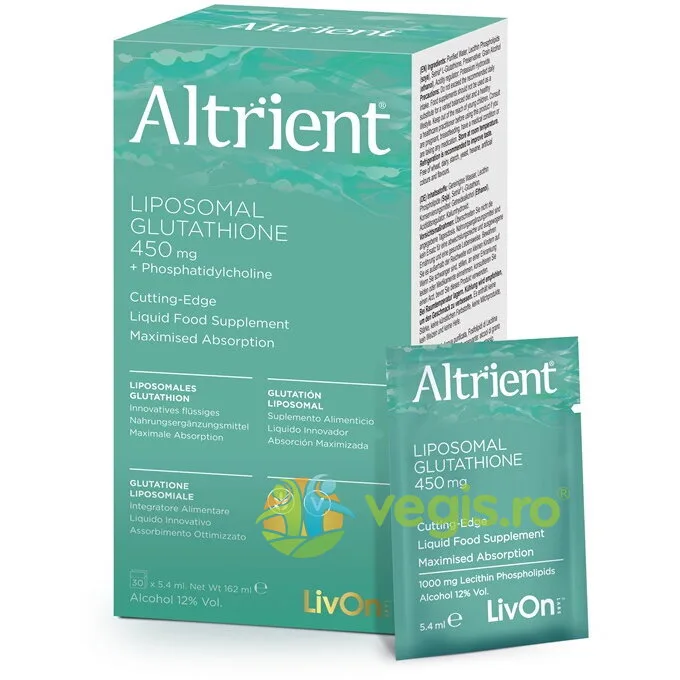 Glutathione Lipozomal 450mg 30 pliculete Livon Labs, ALTRIENT — preț și oferte
