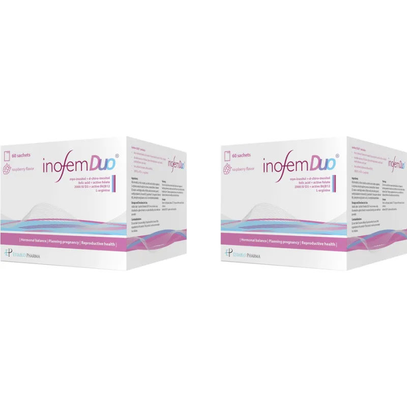 Pachet Inofem Duo 60 pliculete + 60 pliculete ESTABLO PHARMA — preț și oferte