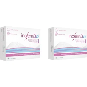 Pachet Inofem Duo Tabs 24tb masticabile + 24tb masticabile