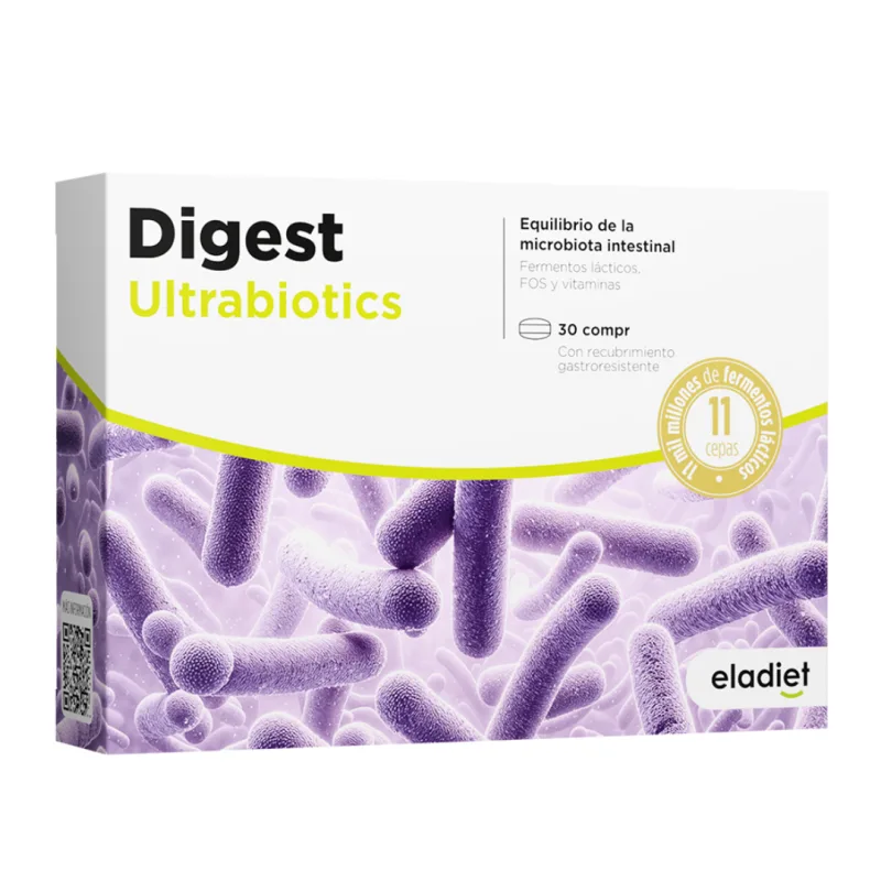 Digest Ultrabiotics, 30 capsule, Eladiet — preț și oferte