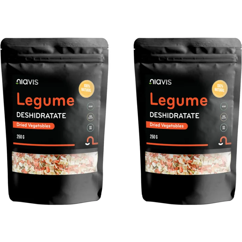 Pachet Legume Deshidratate 250g + 250g NIAVIS — preț și oferte
