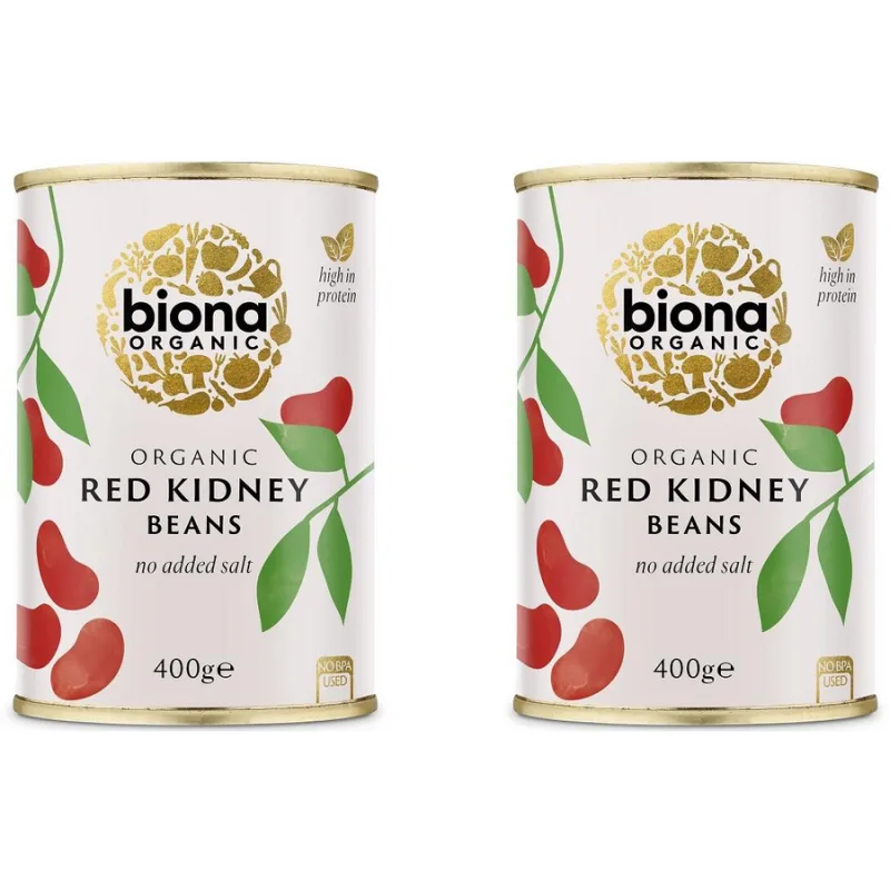 Pachet Fasole Rosie Kidney Ecologica/Bio 400g + 400g BIONA — preț și oferte
