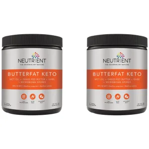 Pachet Butterfat Keto MCT Powder 350g + 350g