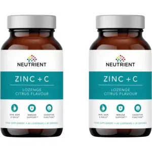 Pachet Zinc + Vitamina C 60cpr masticabile + 60cpr masticabile