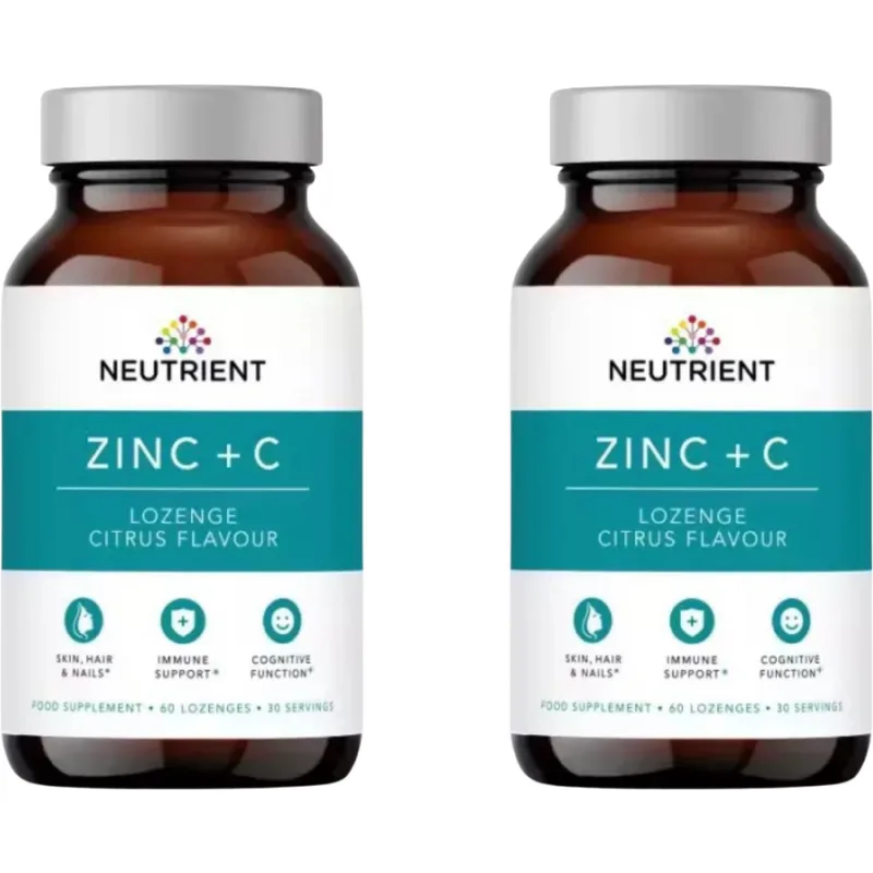Pachet Zinc + Vitamina C 60cpr masticabile + 60cpr masticabile NEUTRIENT — preț și oferte