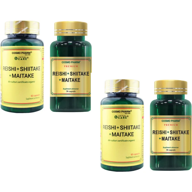Pachet 2 X Ulei de Seminte de In (Omega 3-6-9) 1000mg 60cps+30cps COSMO PHARM — preț și oferte
